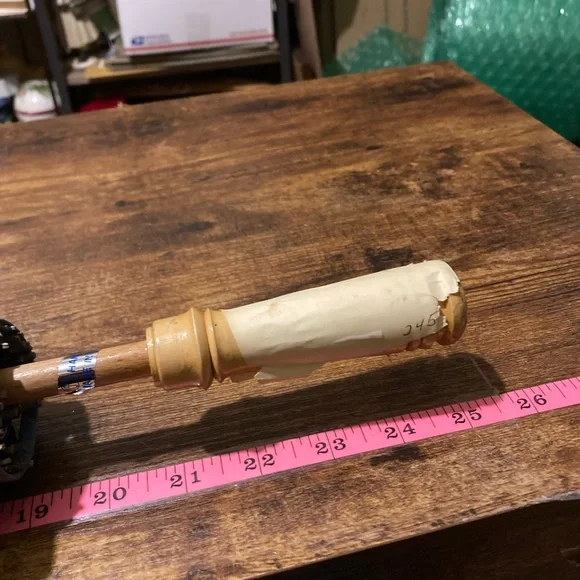 Silk Thai blue parasol/umbrella - Picture 16 of 16